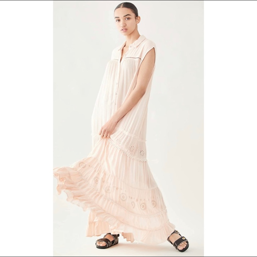Free People Women's Pretty Cozy Maxi Dress